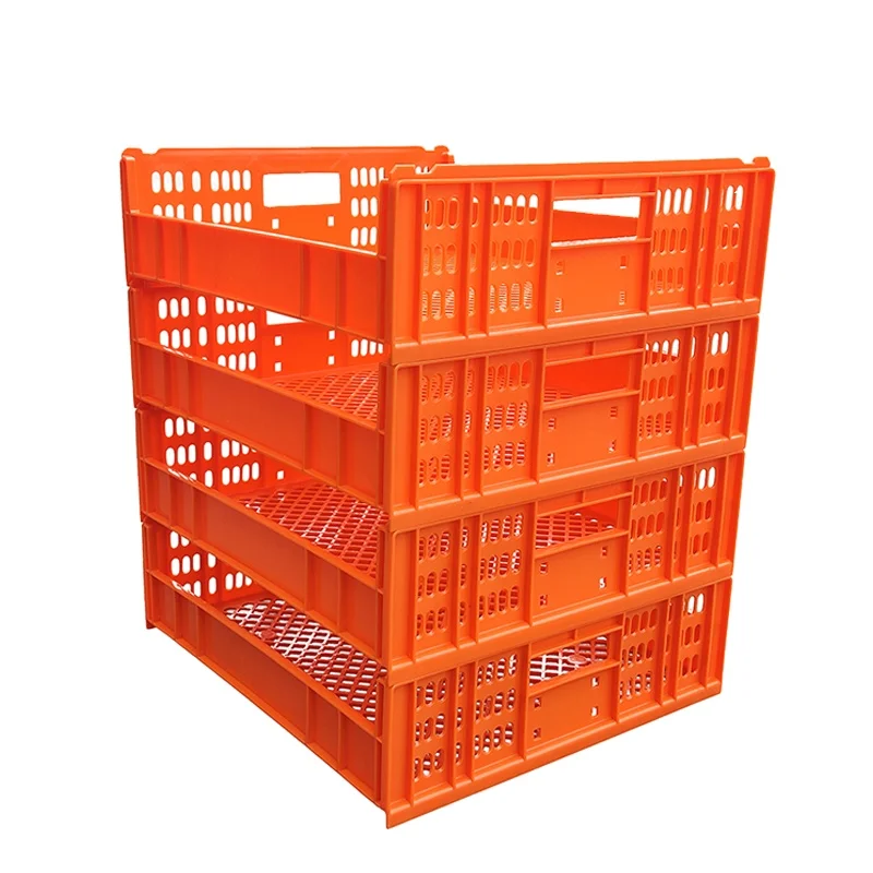 Food Grade Plastic Stackable Bakery Food Bread Crate Basket