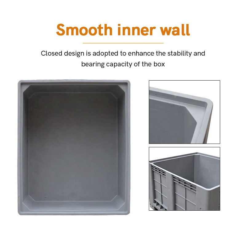 Custom Agriculture HDPE Heavy Duty Storage Solid Stacking Bulk Container