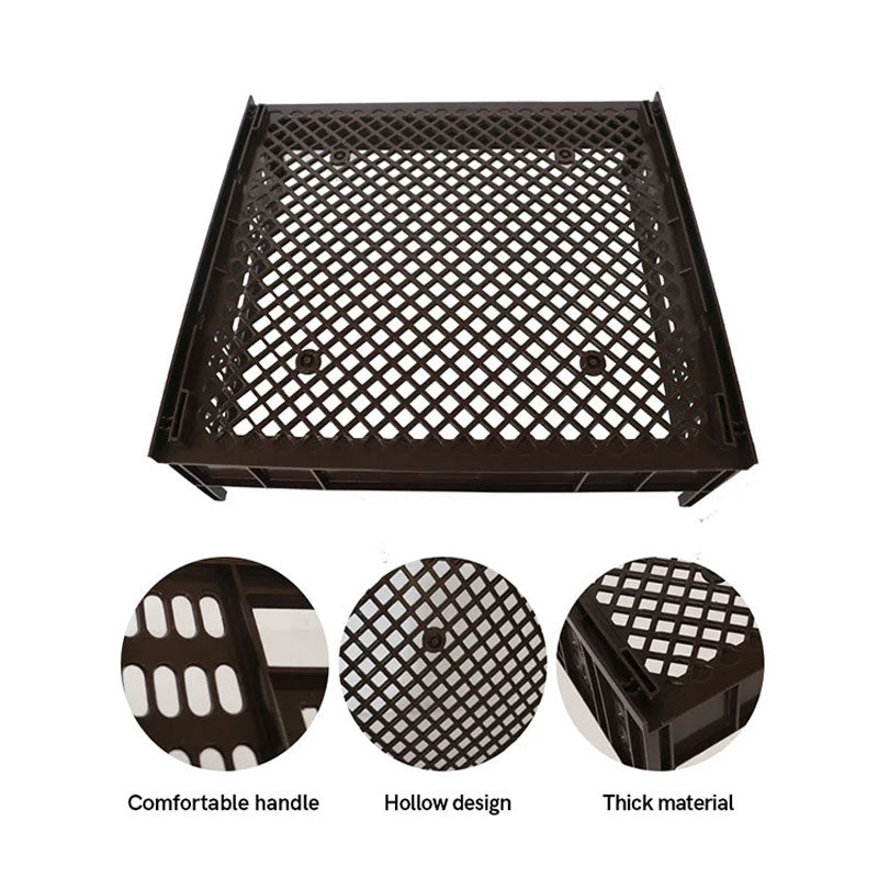 Food Grade Plastic Stackable Bakery Food Bread Crate Basket