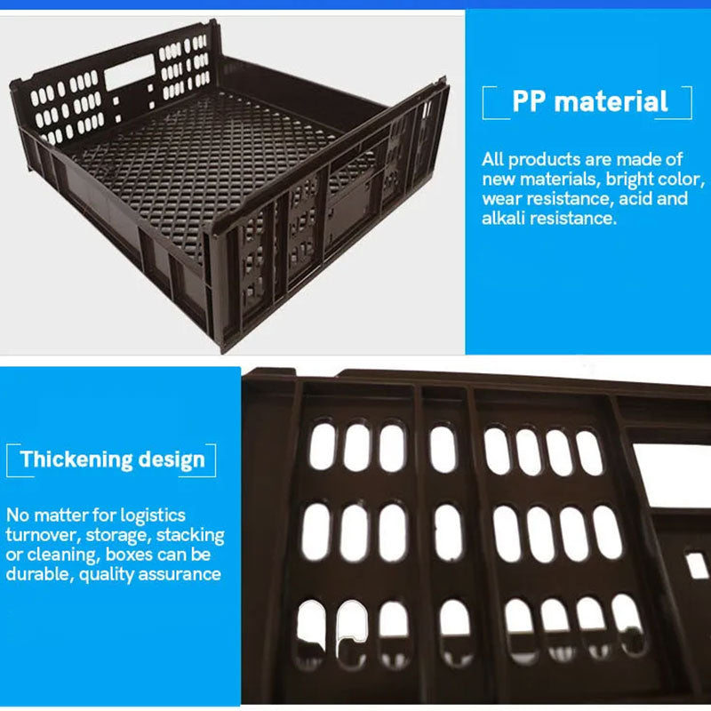 Food Grade Plastic Stackable Bakery Food Bread Crate Basket