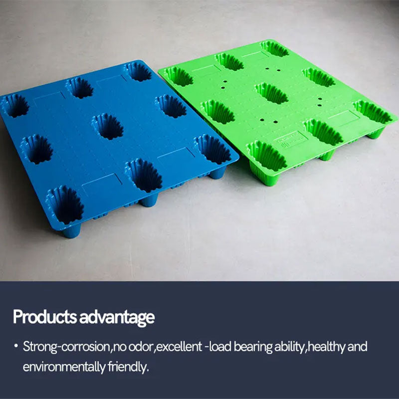 Nine Feet Stackable Vacuum Forming Plastic Pallet