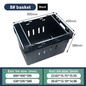 Multi-Use Storage Supermarket Cabinet Organizer Baskets