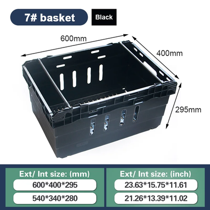 Multi-Use Storage Supermarket Cabinet Organizer Baskets