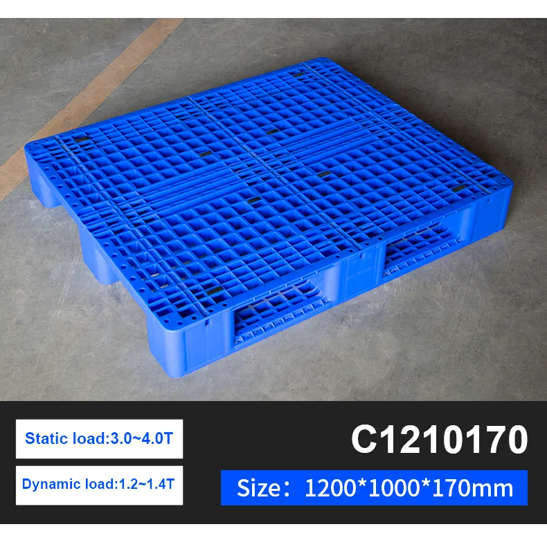 Epal Euro Plastic Pallet Single Faced Storage Transportation Logistics