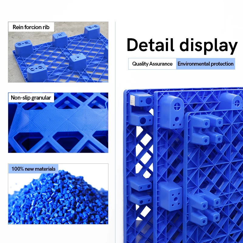9 Feet Nestable Light Plastic Shipping Pallet