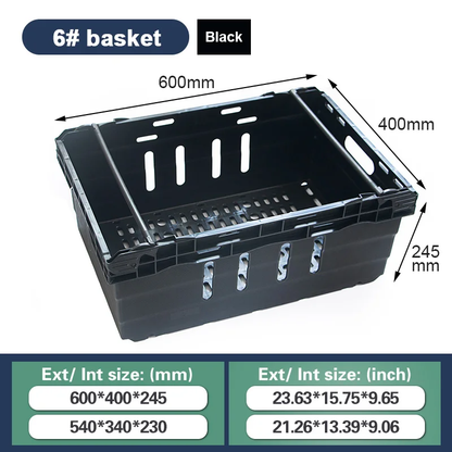 Multi-Use Storage Supermarket Cabinet Organizer Baskets