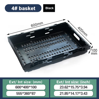Multi-Use Storage Supermarket Cabinet Organizer Baskets