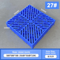 Plastic Moisture-proof Flooring Tiles Plastic Moistureproof Slat Cushion Board