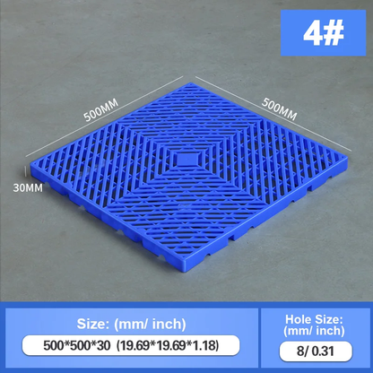 Plastic Moisture-proof Flooring Tiles Plastic Moistureproof Slat Cushion Board