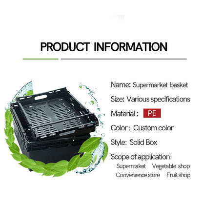 Multi-Use Storage Supermarket Cabinet Organizer Baskets