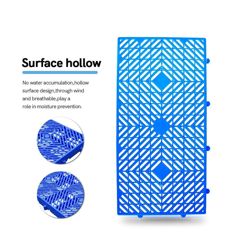 Plastic Moisture-proof Flooring Tiles Plastic Moistureproof Slat Cushion Board