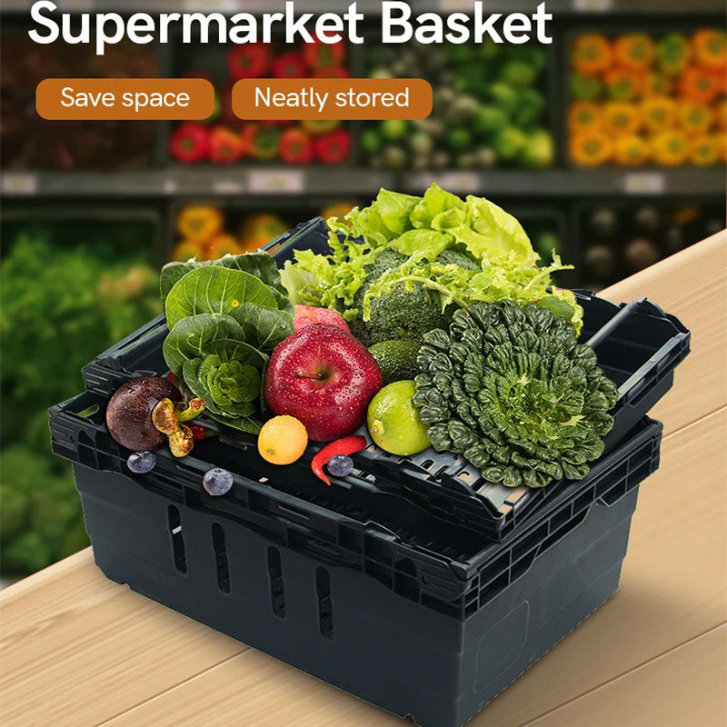 Multi-Use Storage Supermarket Cabinet Organizer Baskets
