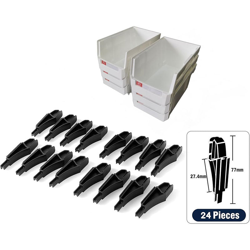New Style PP Material Plastic Shelving Bin Stackable Part Bins