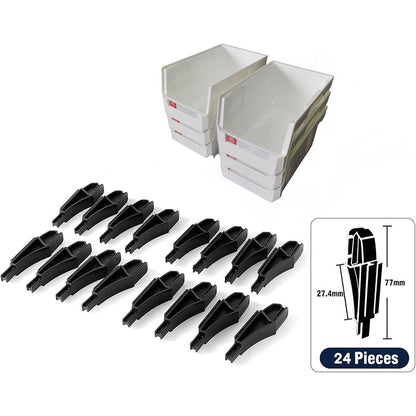 New Style PP Material Plastic Shelving Bin Stackable Part Bins