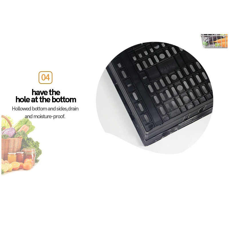 Multi-Use Storage Supermarket Cabinet Organizer Baskets
