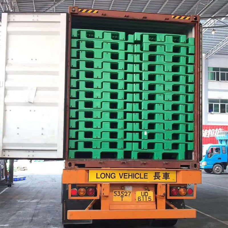 Epal Euro Plastic Pallet Single Faced Storage Transportation Logistics
