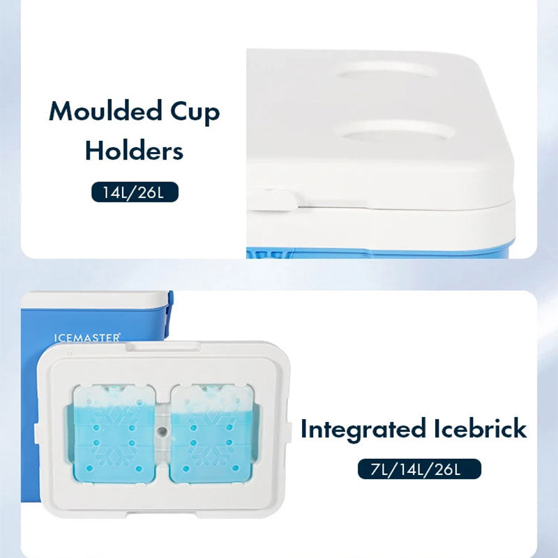 Portable Outdoor Ice Chest Plastic Icebox Cooler