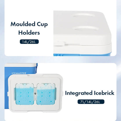 Portable Outdoor Ice Chest Plastic Icebox Cooler