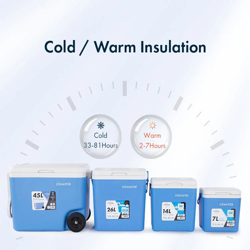 Portable Outdoor Ice Chest Plastic Icebox Cooler