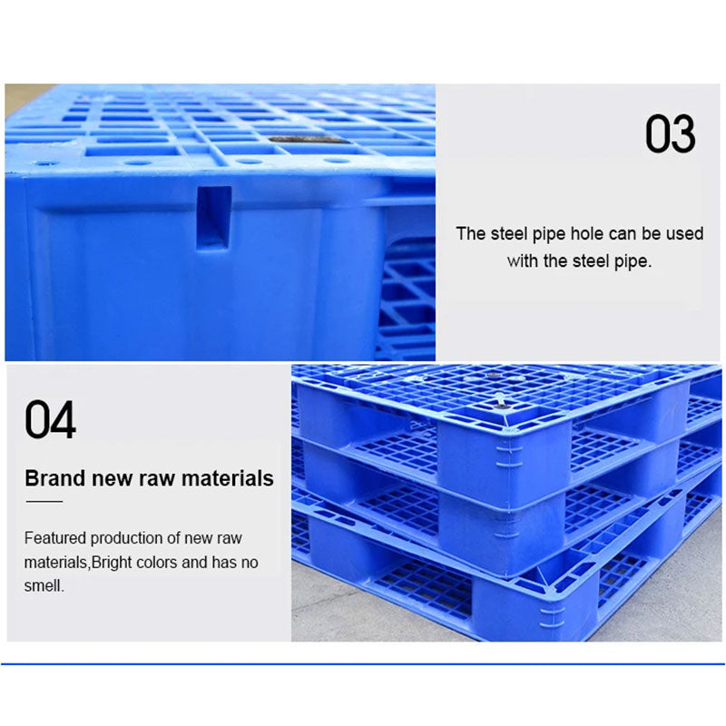 Epal Euro Plastic Pallet Single Faced Storage Transportation Logistics