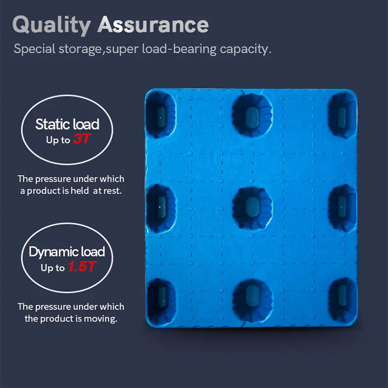 Nine Feet Stackable Vacuum Forming Plastic Pallet